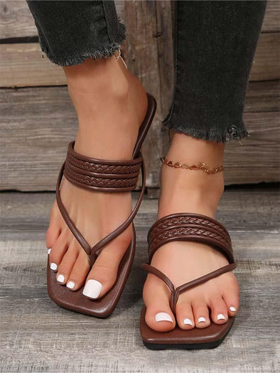 Flip flops outdoor casual beach shoes